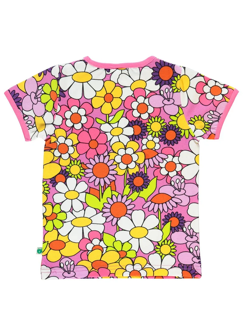 Småfolk T-shirt with flowers